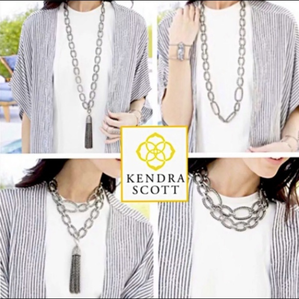 Kendra Scott Miller large chain link necklace